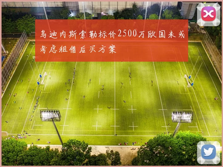 乌迪内斯索勒标价2500万欧国米或考虑租借后买方案